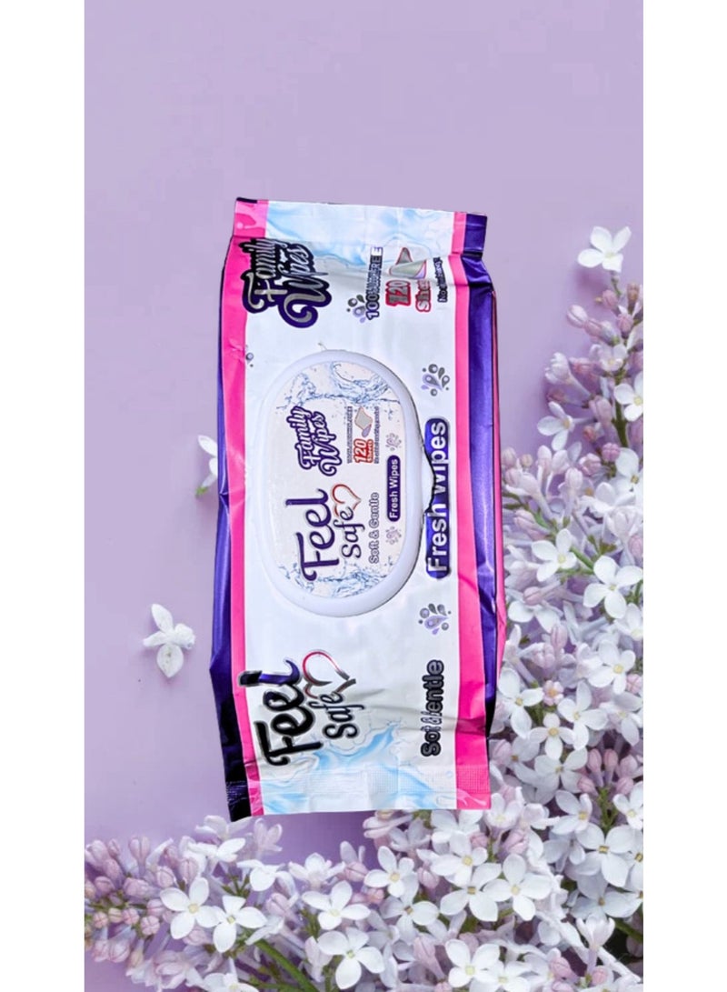 FEEL SAFE BABY WIPES BUNDLE OF 4 - Image 2